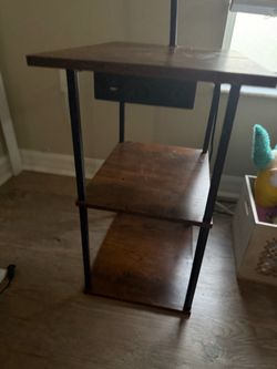 Night stand with charger