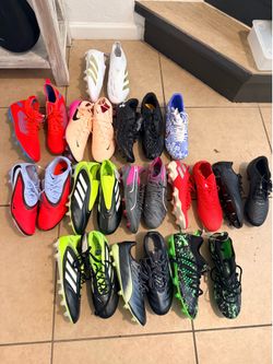 Soccer cleats elite adidas Nike, puma and underarmour