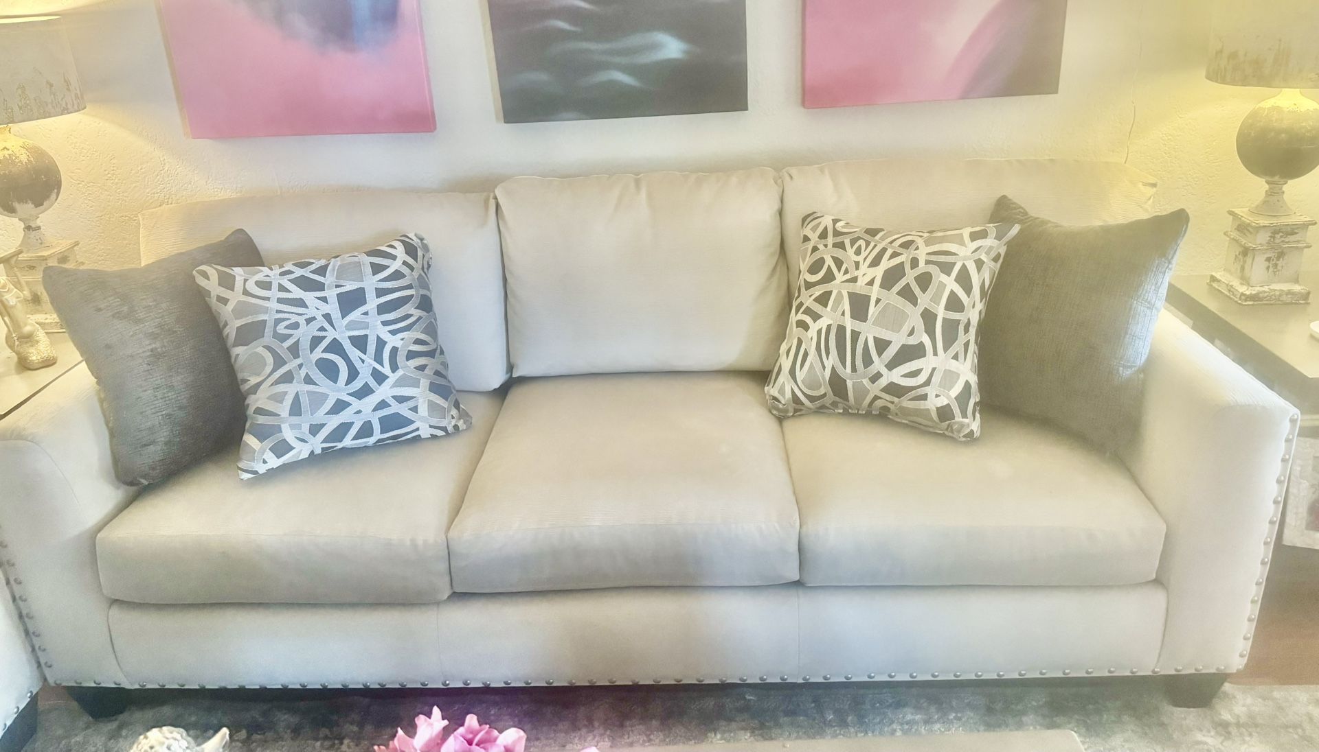 Reduced!!! Sofa And loveseat