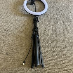 Ring Light With Phone Holder 