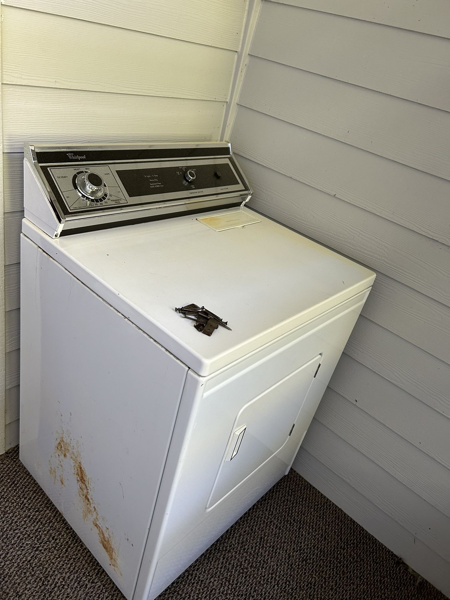 Old Dryer Machine