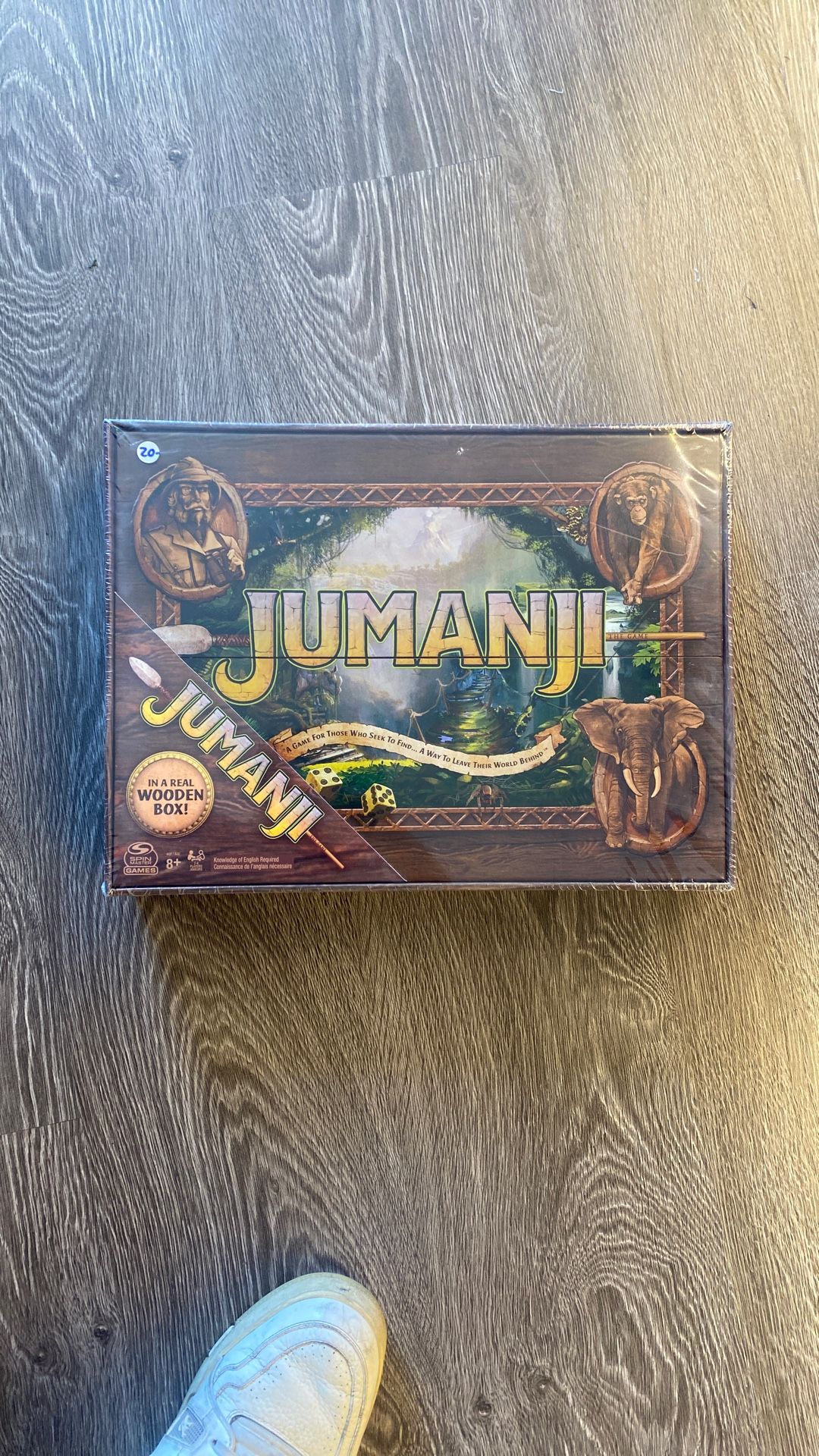 Jumanji Wooden Board Game