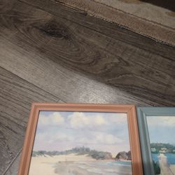 Two sea scape pictures By The Artist Maria Evers Smith In Bermuda... Limited edition Prints