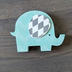 Wall Hanging / Freestanding Elephant Decor for Nursery