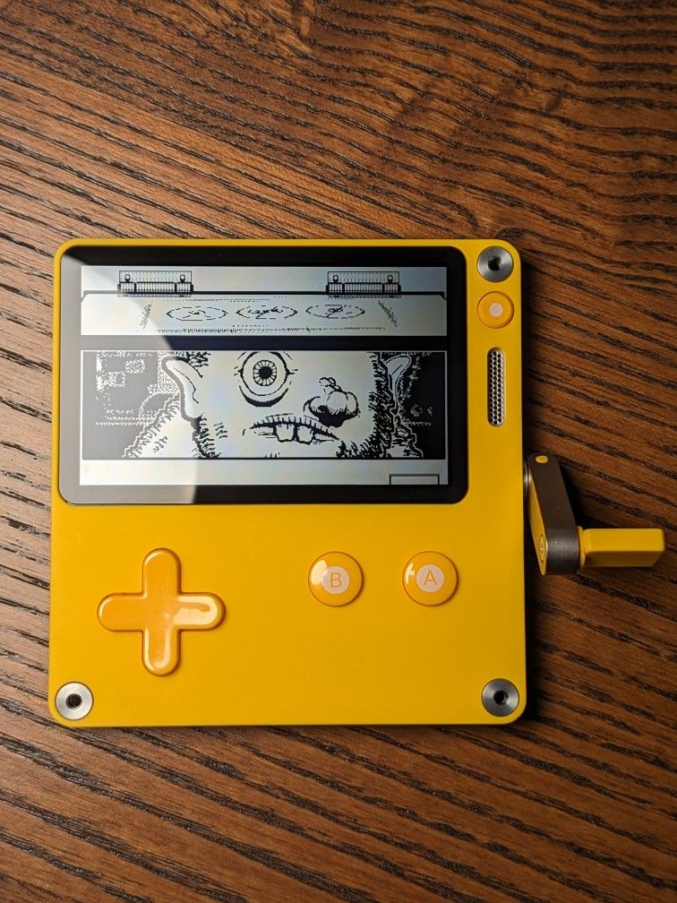 PLAYDATE // Handheld video game console from Panic // like new