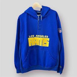 VINTAGE STARTER LA RAMS HOODIE 