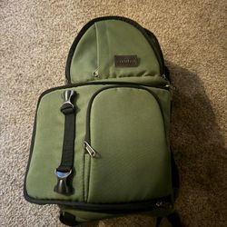 MOSISO Camera Sling Bag, DSLR/SLR/Mirrorless Camera Case Shockproof Photography Camera Backpack with Tripod Holder & Removable Modular Inserts Compati