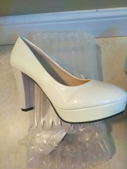 New white dress shoes