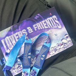 LOVERS AND FRIENDS TICKETS 