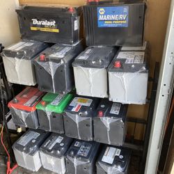 Car batteries