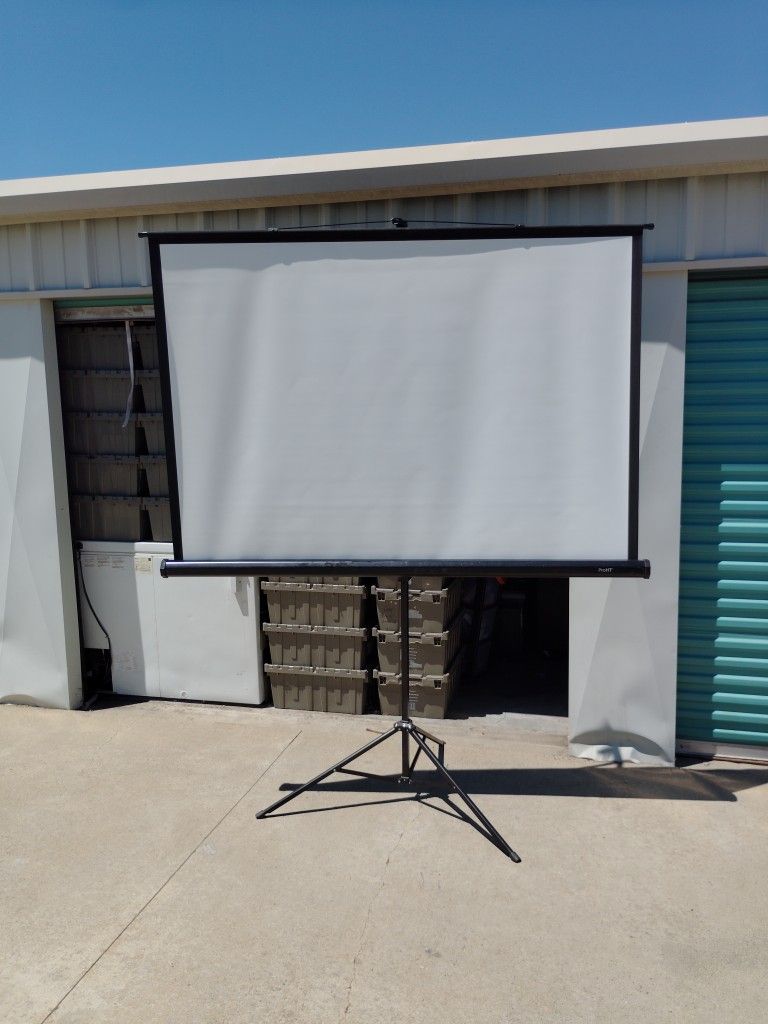 TRIPOD PROJECTOR SCREEN WITH STAND