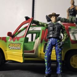 2020 Jurassic Park '93 Ford Explorer Legacy Collection T-Rex Escape Mattel toy Car Vehicle Kids Room