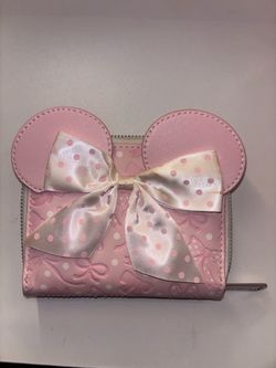 Loungefly Minnie Mouse Pink Zip-Around Wallet