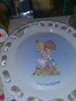 Precious Momemt plate