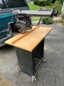 Craftsman radial arm saw