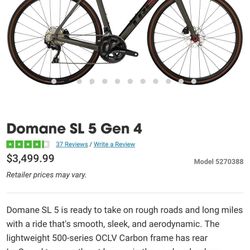 Trek Domane SL 5 Gen 4