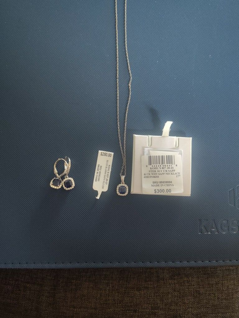 Sterling Silver Sapphire