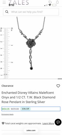 Disney malificent line sold at zales
