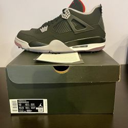 Air Jordan 4 Bred GOLF! Sz 12! Brand New! $250 Cash