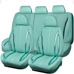 CAR PASS Mint Leather Car Seat Covers