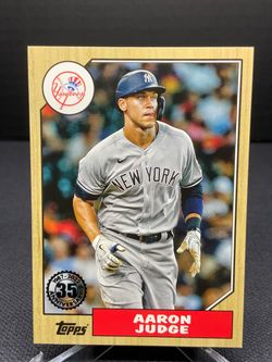 2022 Topps Series 1 Aaron Judge 1987 Retro 35th Anniversary