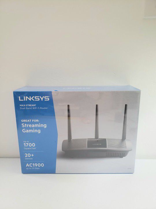 LINKSYS AC1900 Dual-Band WiFi 5 Router (NEW)