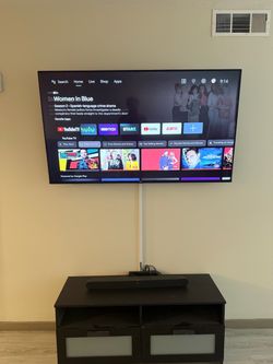 TCL Smart TV Wall-Mounted Flat Screen 65 Inches