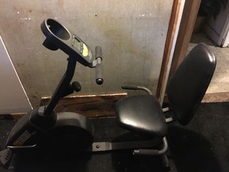 A pursuit gym bike