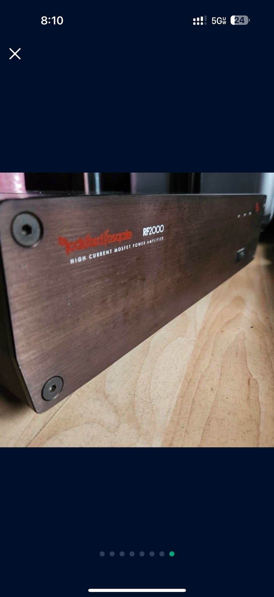 Rockford Fosgate Rf2000 Mosfet Amplifier
