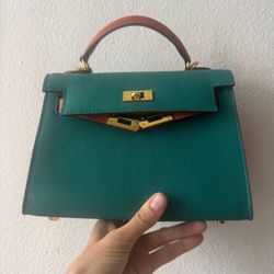 Kelli Bag Blue Hermes 