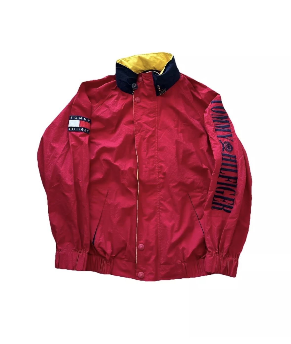Vintage 90s Tommy Hilfiger Sailing Color Block Jacket
