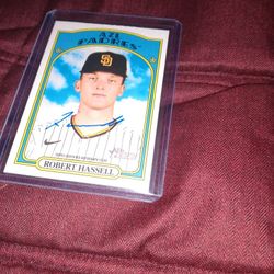 2021 Topps Autograph Robert Hassell