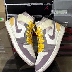 Air Jordan 1 Mid SE Craft 'Inside Out - Taupe Haze'