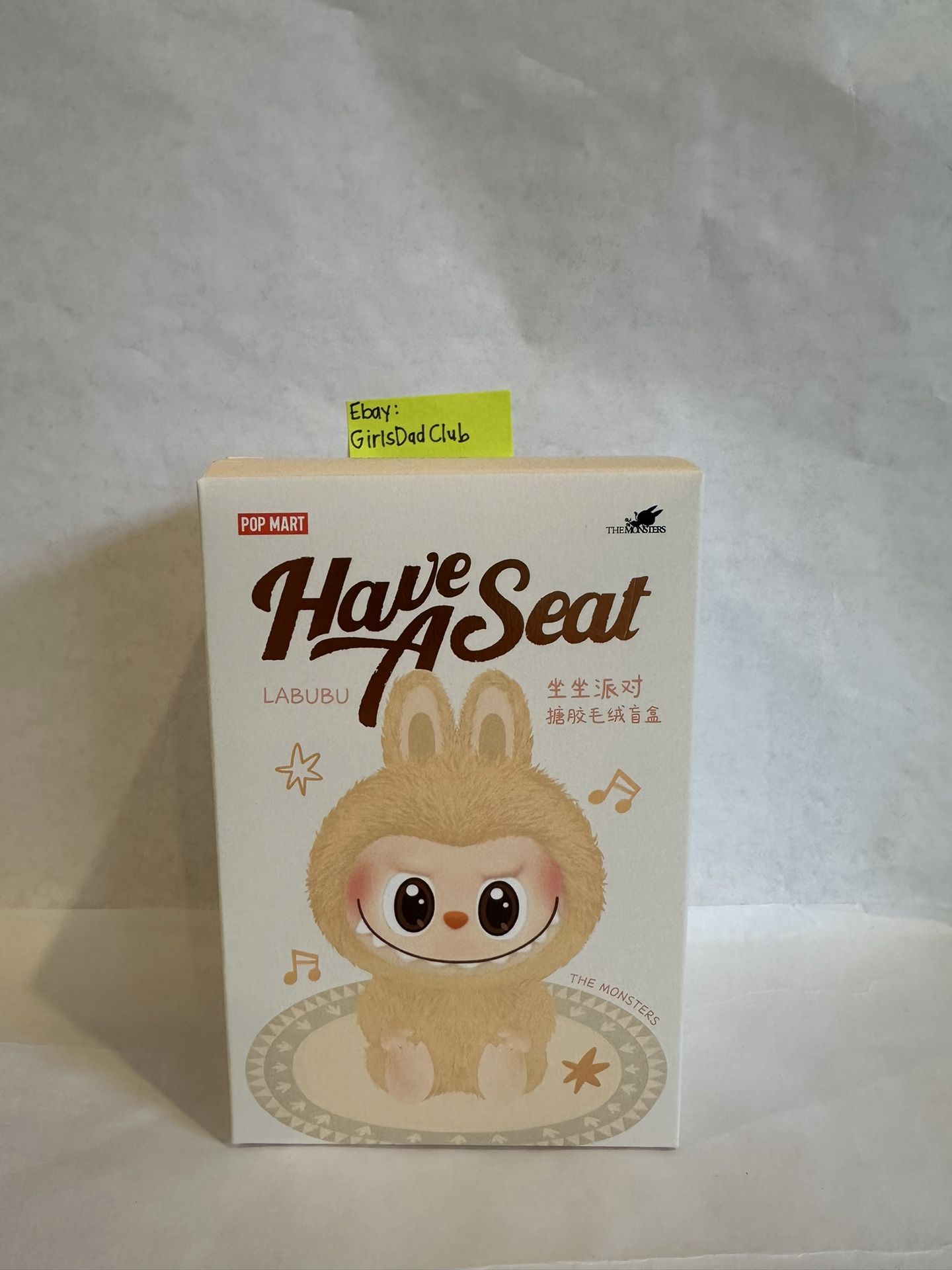 Authentic Have A Seat Labubu The Monsters Blind Box