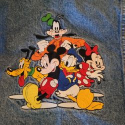 Disney Mickey Mouse and Friends Denim Jacket