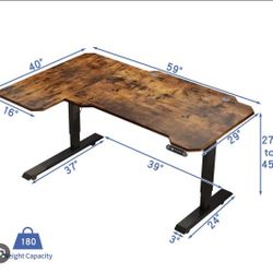 L Shaped Standing Desk