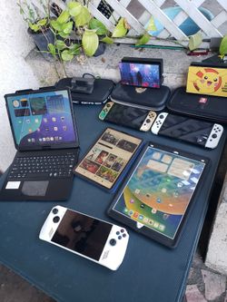 1TB Z1 Extreme $600! Nintendo Switch OLED white $240! Or Zelda $280. Ipad pro 12.9 $240! Or new version $400! Or 11 inch $300! Trade for Phone or fold