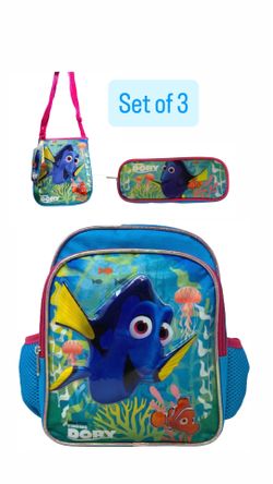 Dory mini BP, pencil case and shoulder bag