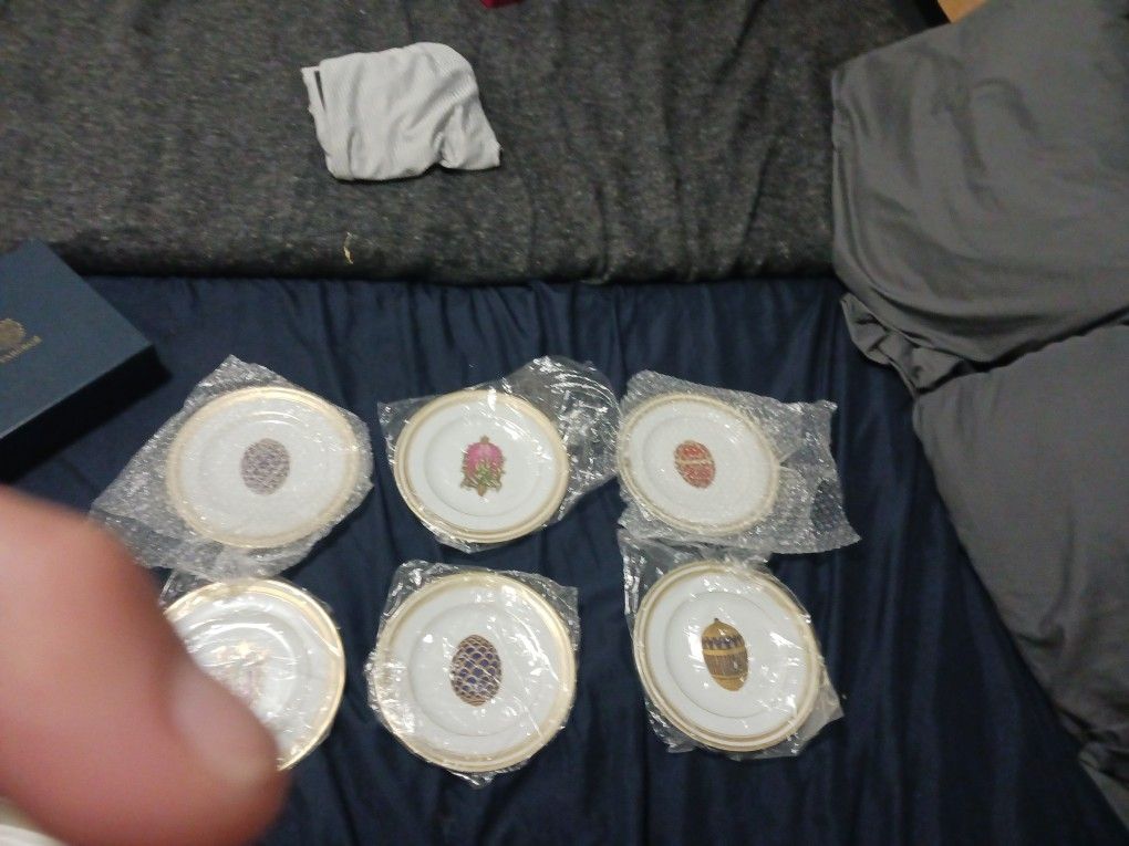 Faberge Decorations Plates