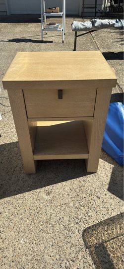 Pottery Barn Sand Nightstand