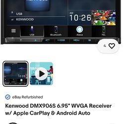 Kenwood estereo touchscreen