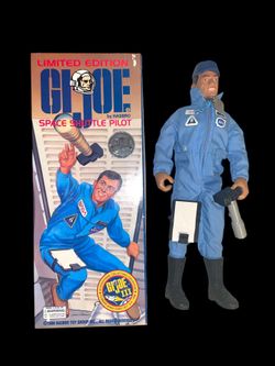 1996 GI Joe Space Shuttle Pilot- RARE
