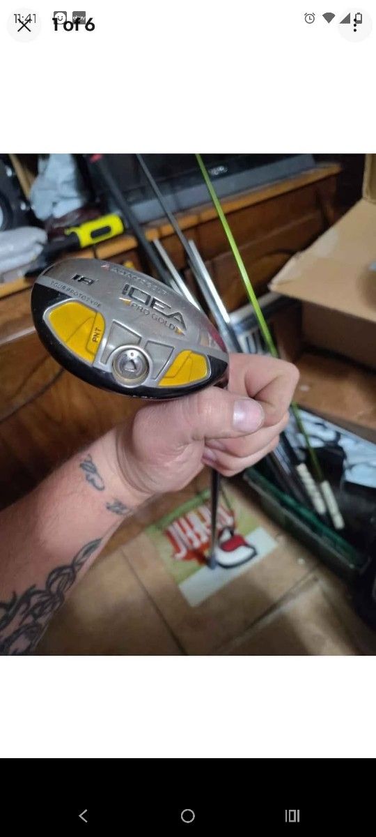 Adam's Idea 18° Hybrid RH Right Hand Golf Club Wood