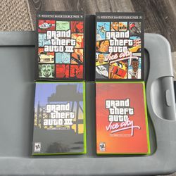 Xbox Grand Theft Auto Rockstar Games Double Pack