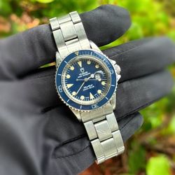 1984 Tudor Prince Oysterdate Mini Submariner 33MM 94400 Blue Dial Blue Bezel Stainless Steel Oyster Bracelet Watch Appraisal