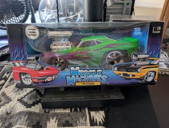 1970 Cuda Muscle Machine Diecast Car