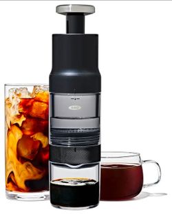 OXO Brew Rapid Brewer Portable Coffee Maker Fast Manual Hot & Cold Brew New