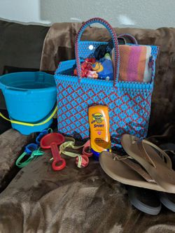 Hand made purse perfect for beach/camping water proof