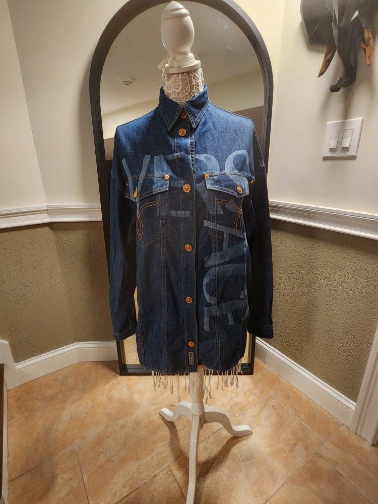 Womens Versace Jean Jacket