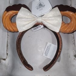Disney Parks Churro Minnie Ears Headband